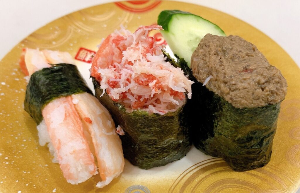 かに食べ比べ(紅ずわいかに・かにほぐし身・かに味噌)