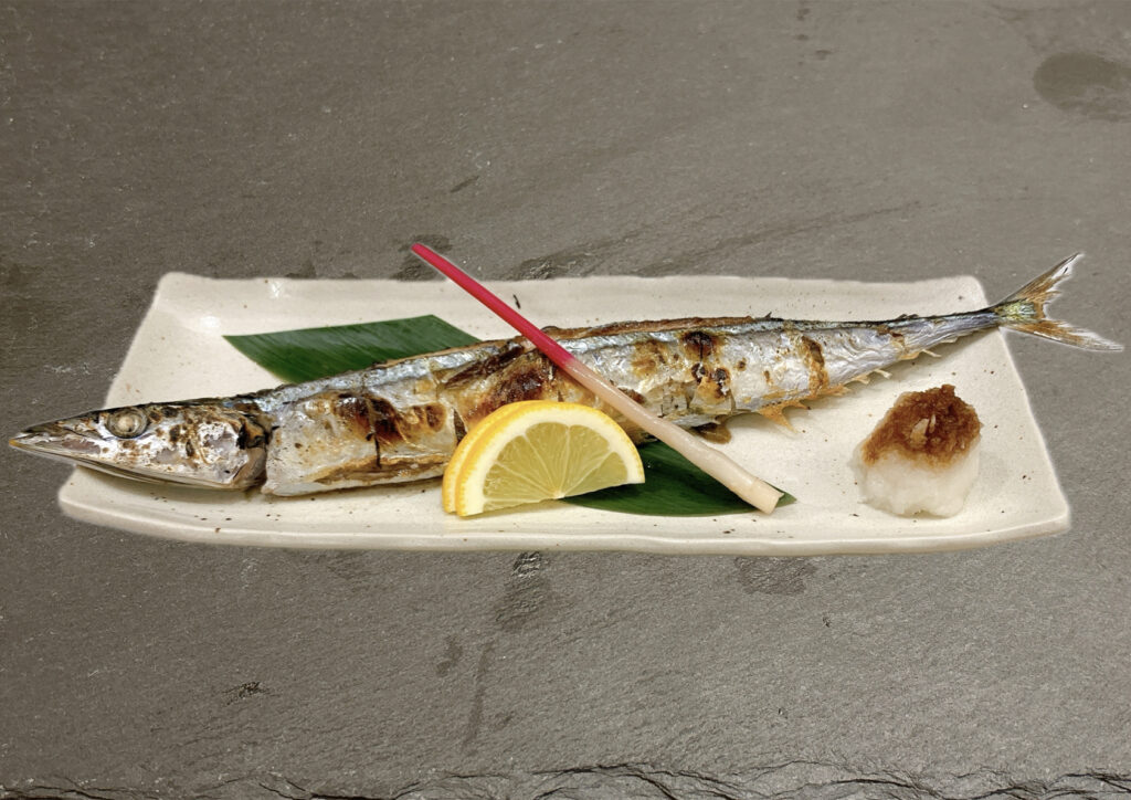秋刀魚の塩焼き