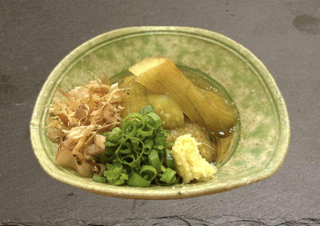 焼きなすのお浸し